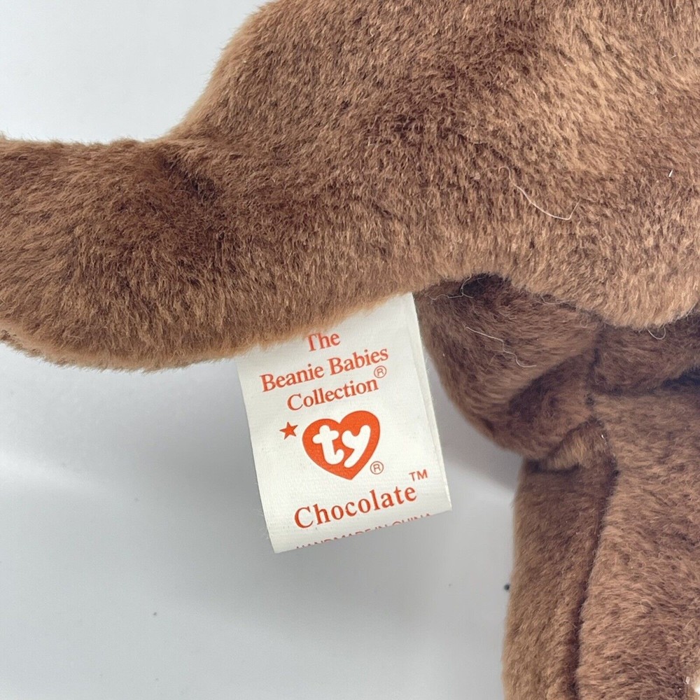 TY Beanie Baby Original 1993 Chocolate the Moose RETIRED - Picture 10 of 10